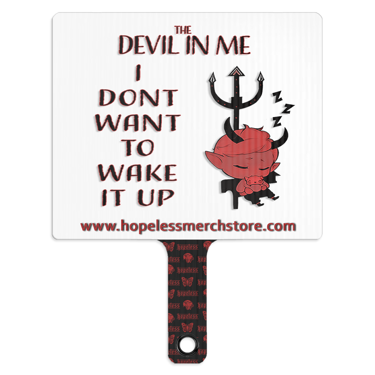 Devil in Me Paddle Fan