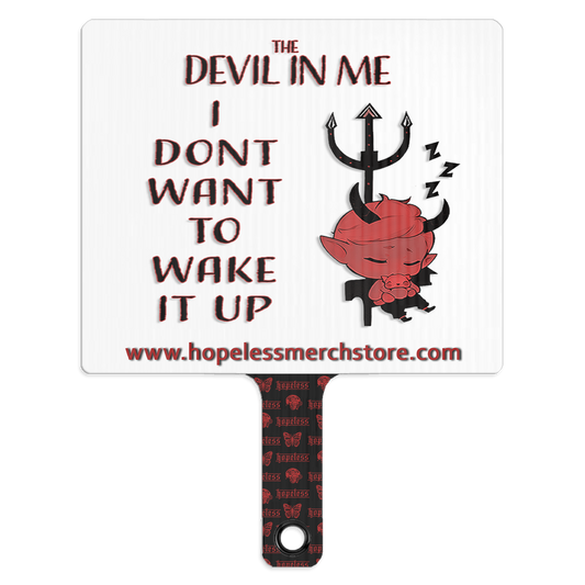 Devil in Me Paddle Fan