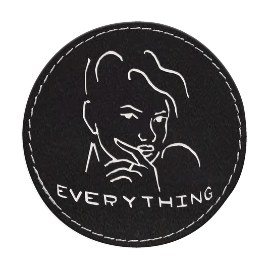 Everything Tat Circle Engraved Patch