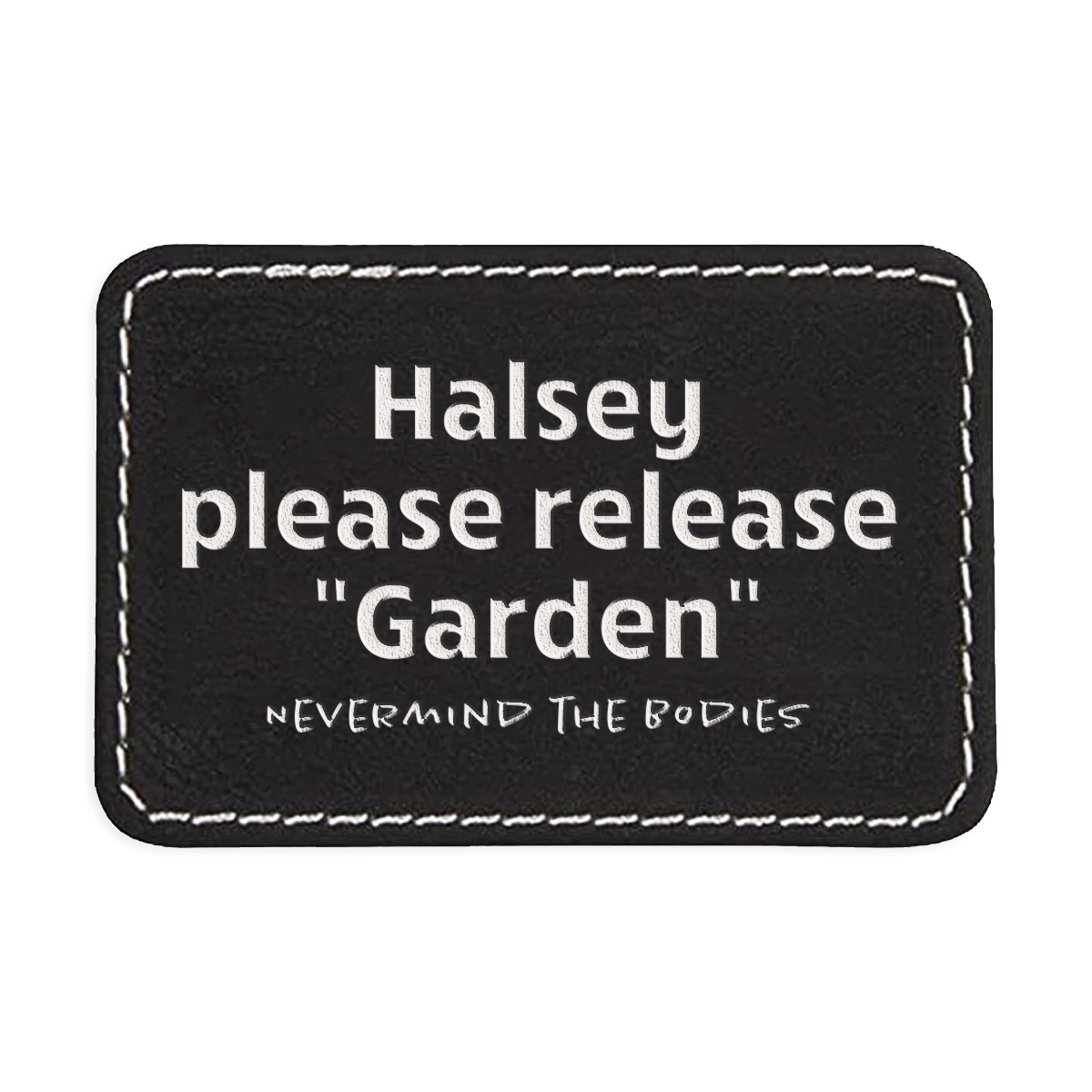 Garden Engraved Patch