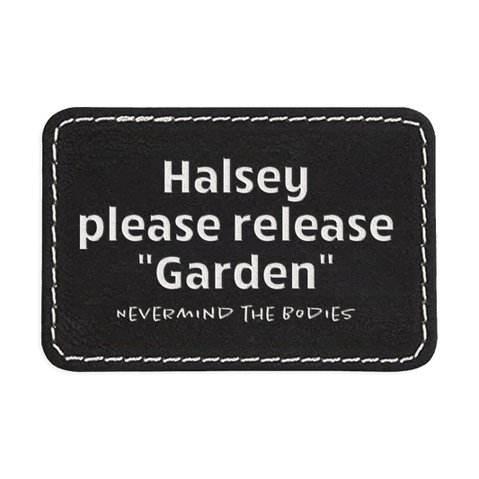 Garden Engraved Patch