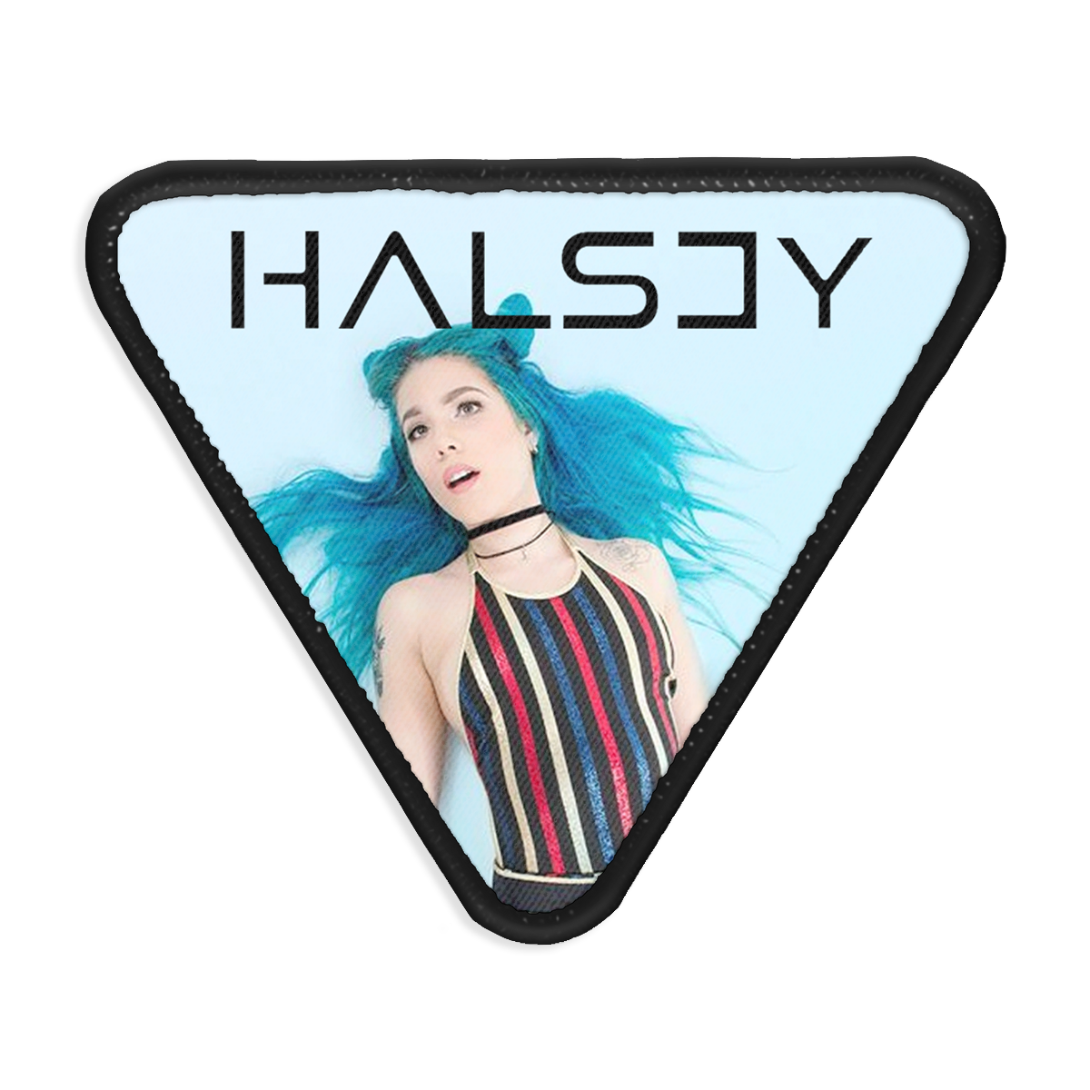 Halsey Triangle Iron-on Patch