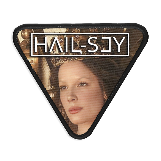 Hail-sey Triangle Iron-on Patch