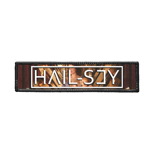 Hail-sey Strip Iron-on Patch