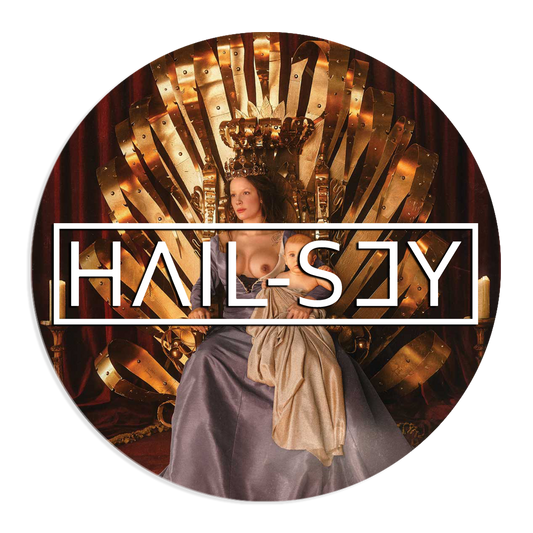 Hail-sey Circle Sticker