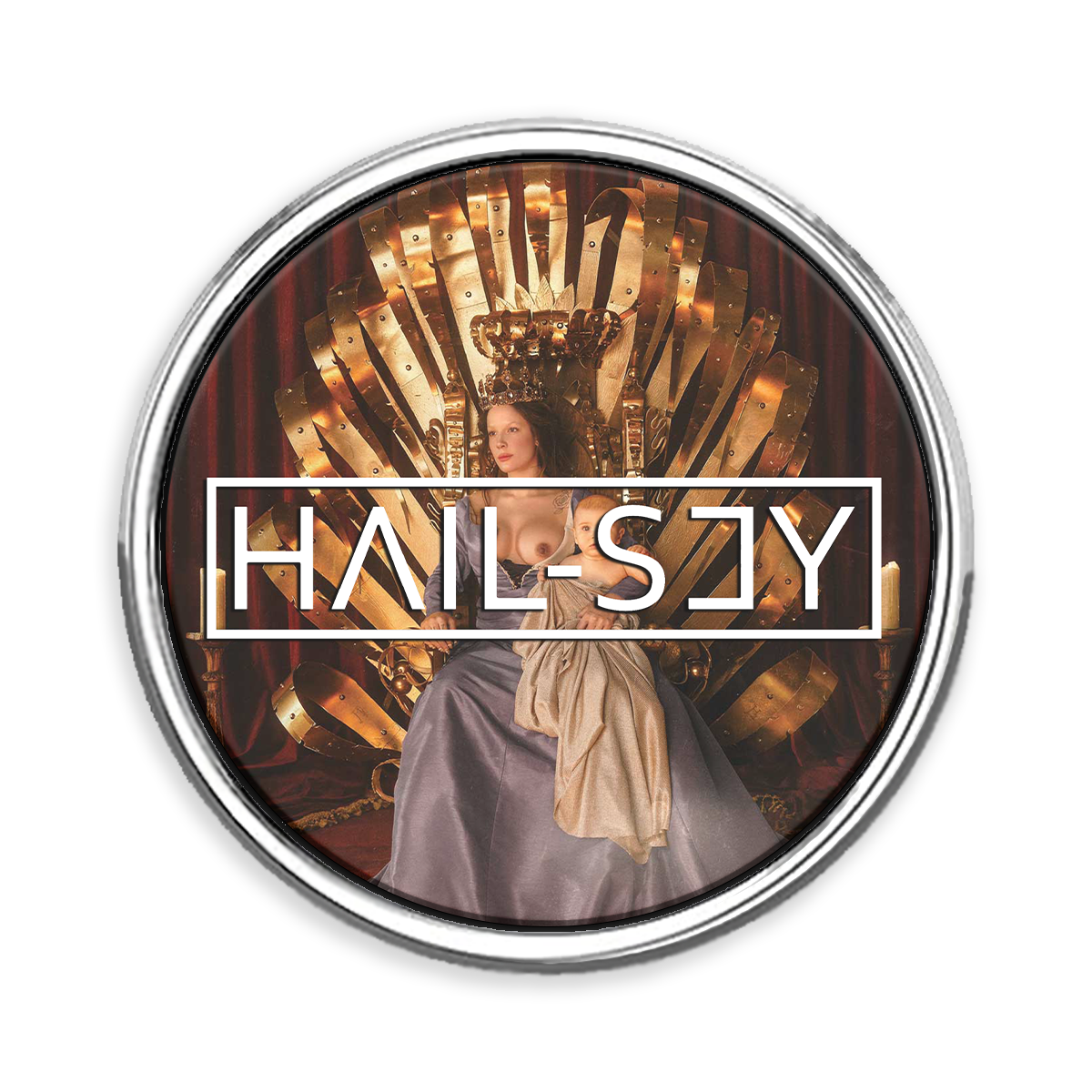 Hail-sey Lapel Pin