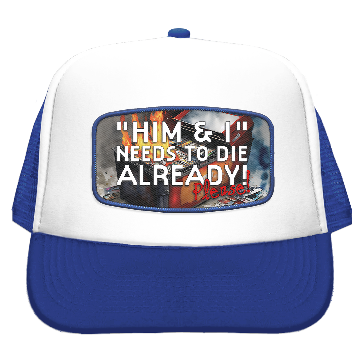 Him & I Trucker Cap