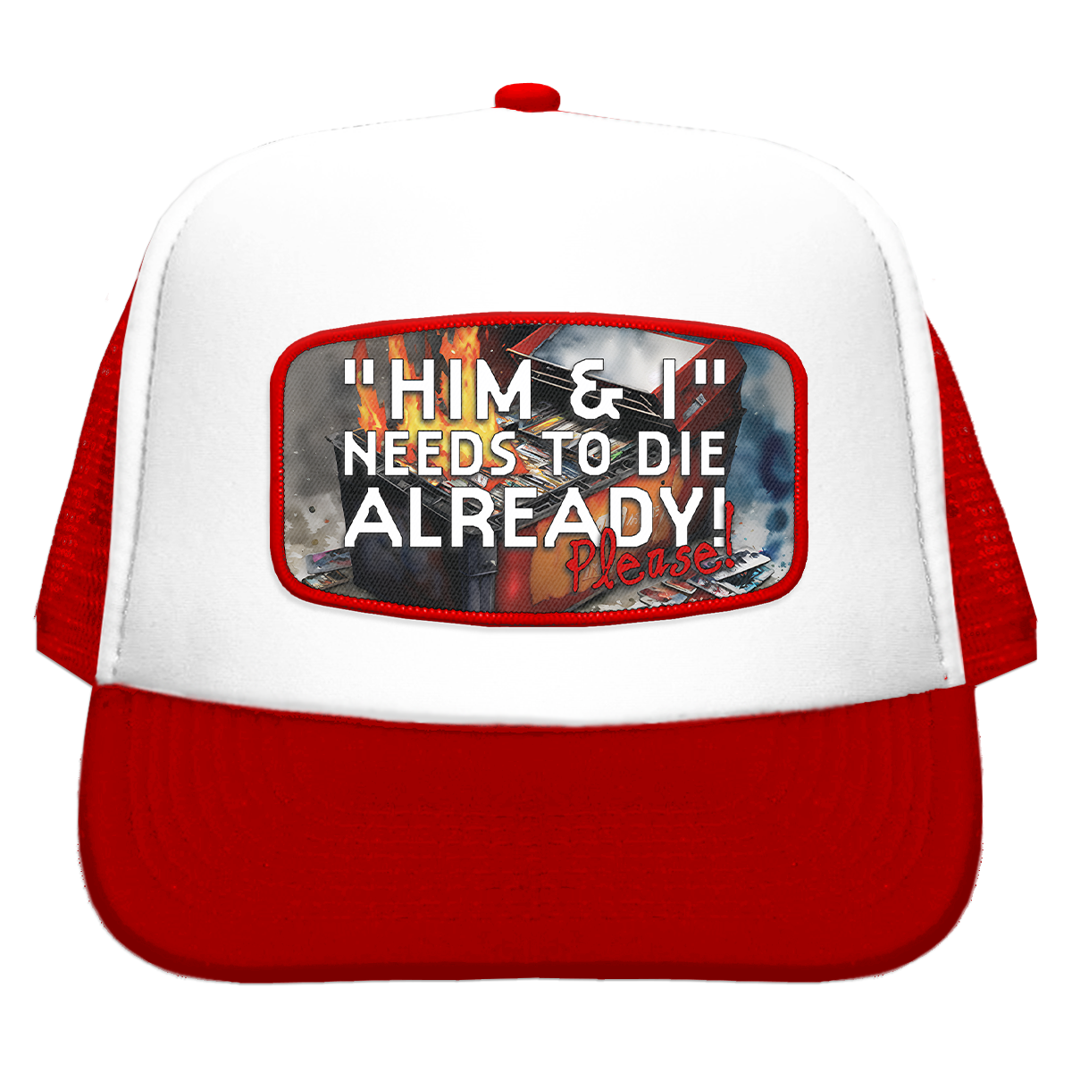 Him & I Trucker Cap