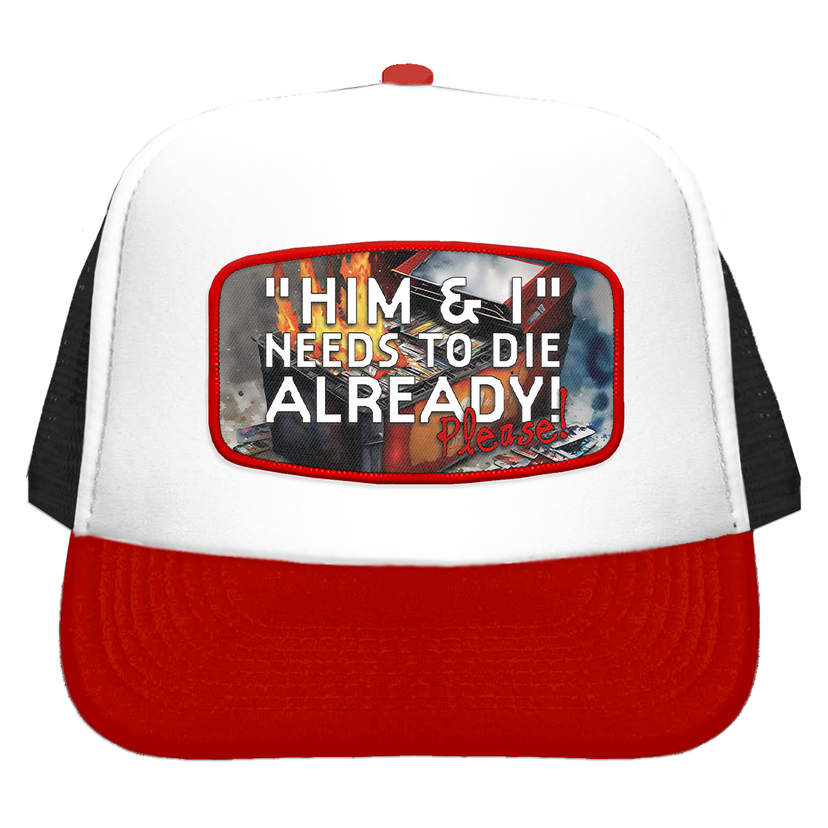 Him & I Trucker Cap