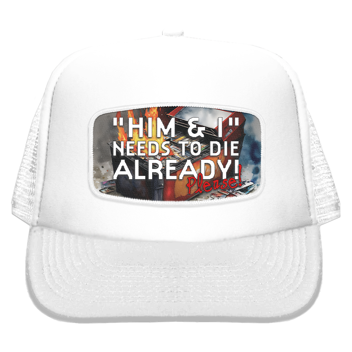 Him & I Trucker Cap