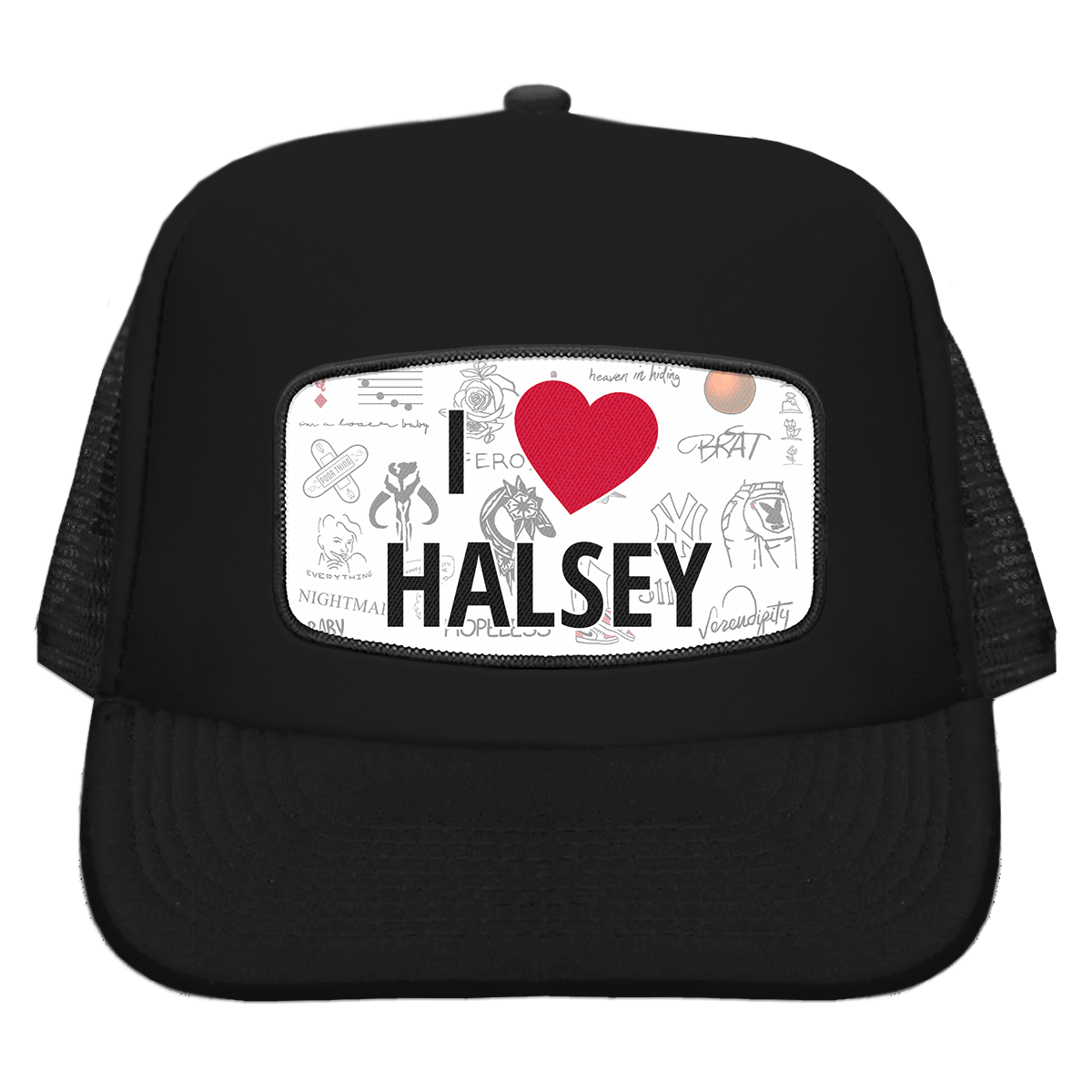 I Heart Halsey Trucker Cap