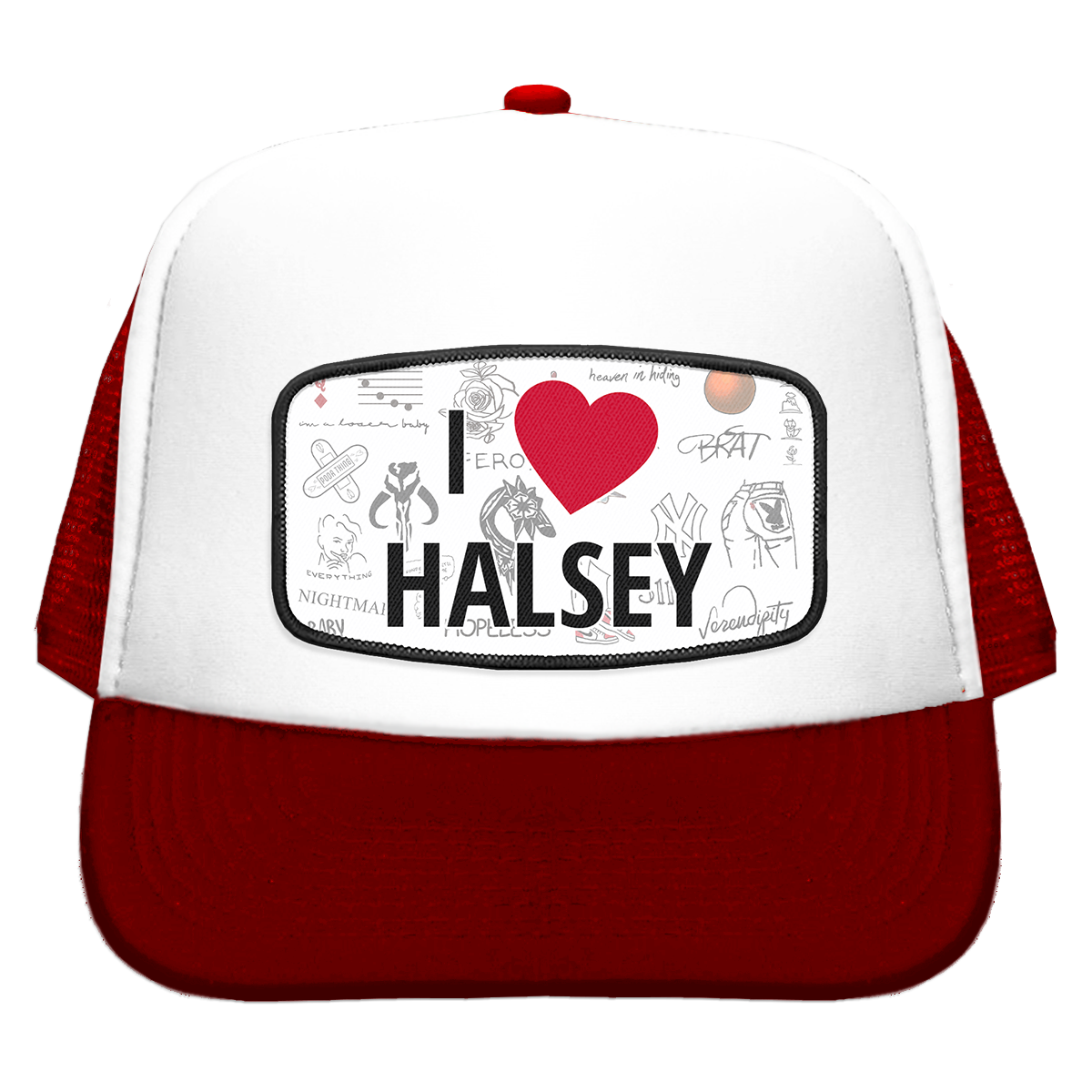 I Heart Halsey Trucker Cap