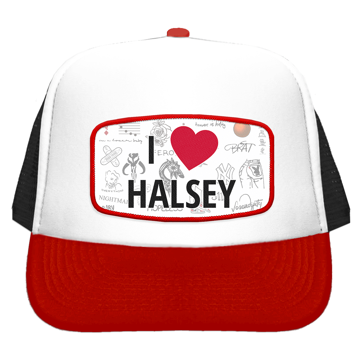 I Heart Halsey Trucker Cap