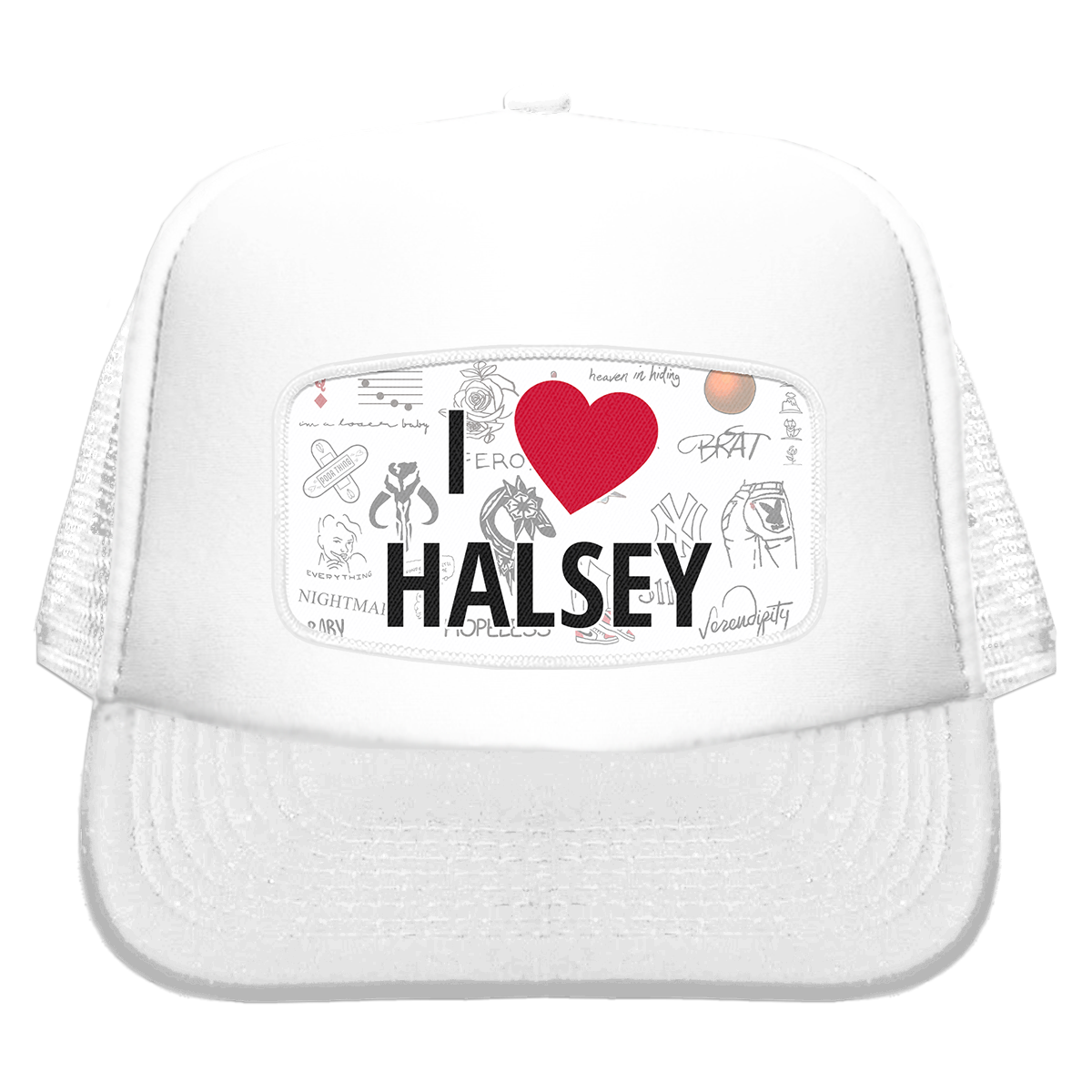 I Heart Halsey Trucker Cap