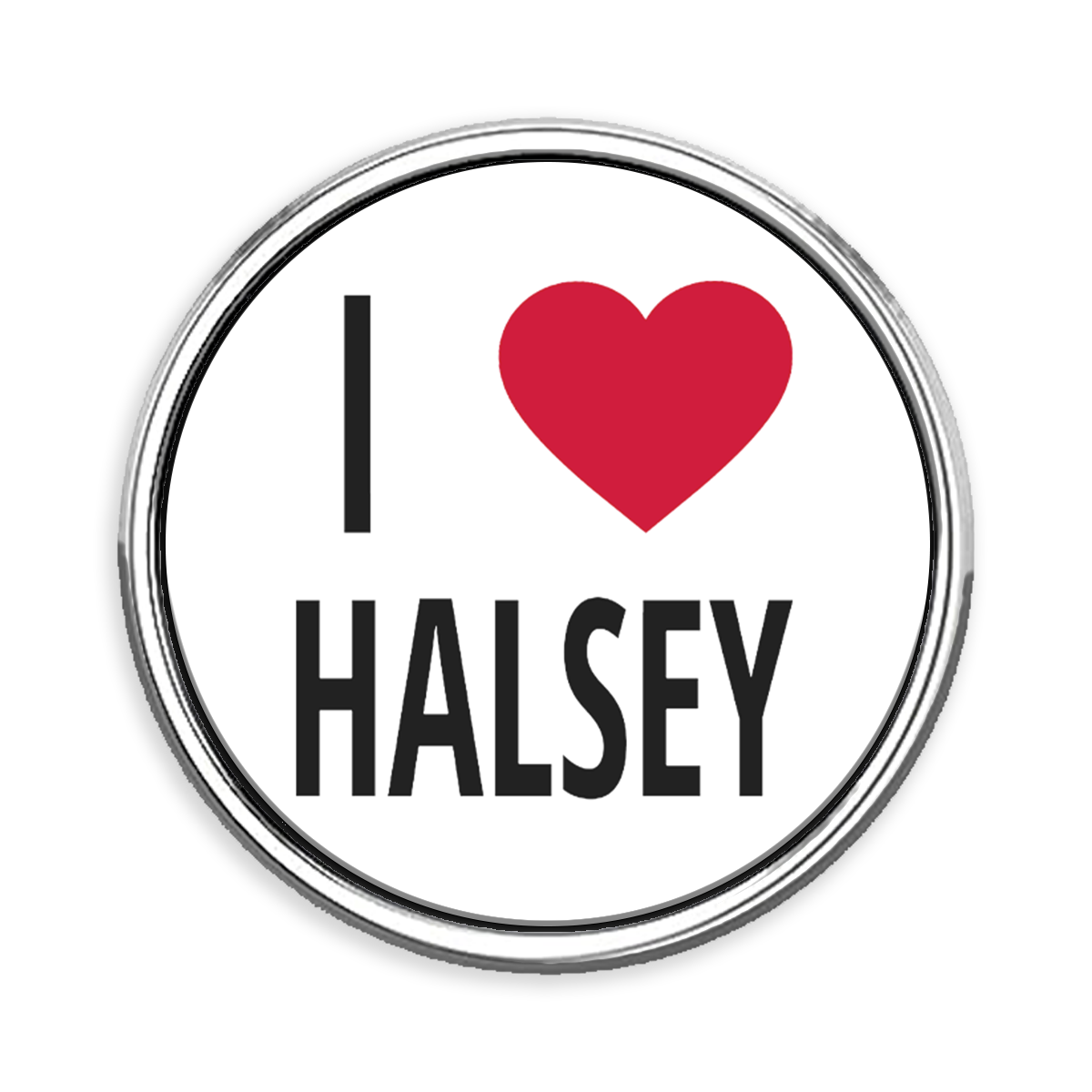 I Heart Halsey Lapel Pin