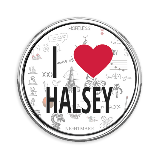 I Heart Halsey Lapel Pin