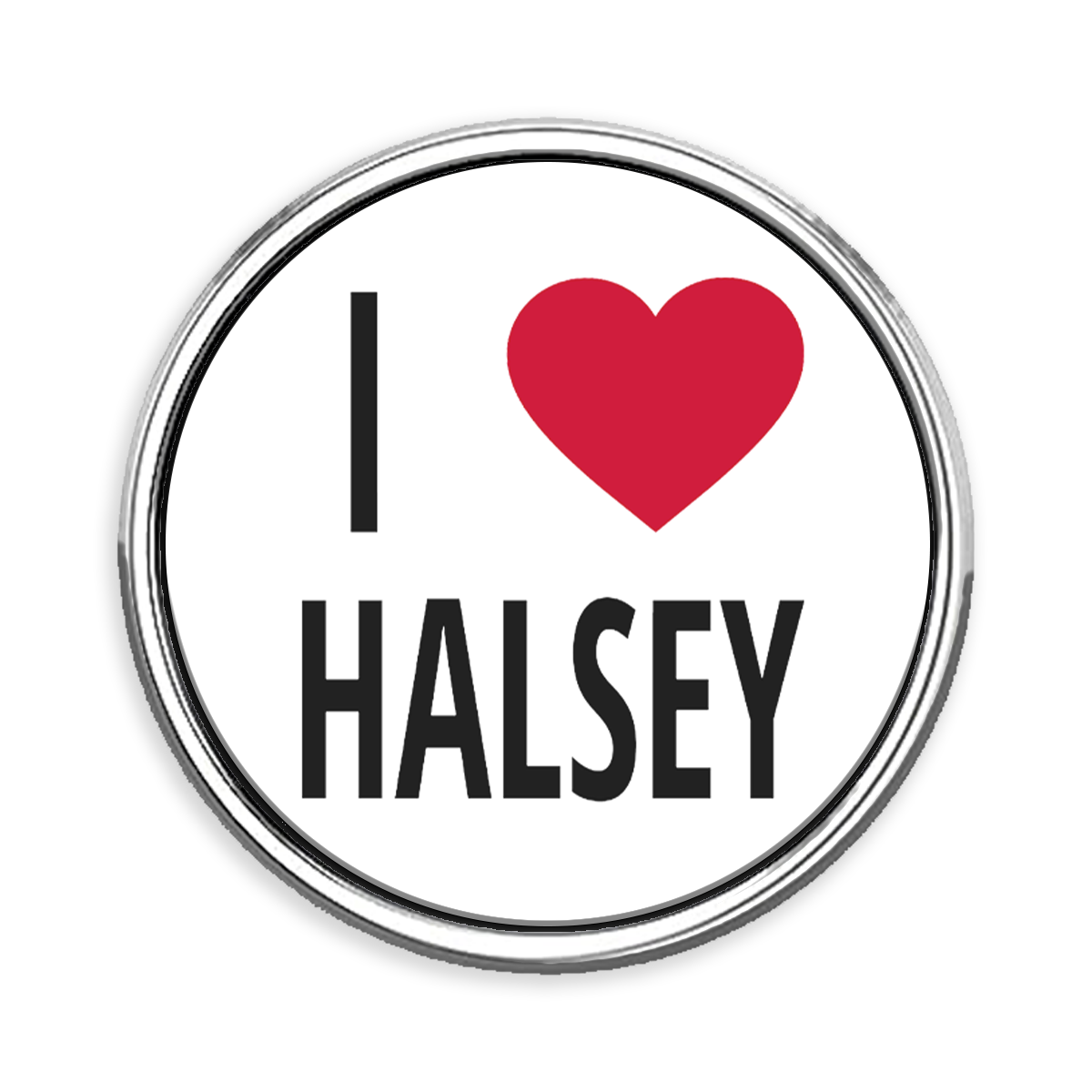 I Heart Halsey Lapel Pin