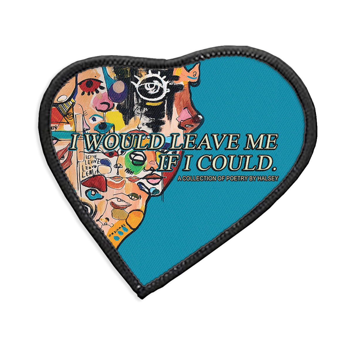 IWLMIIC Heart Iron-on Patch