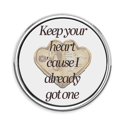 Keep Your Heart Lapel Pin