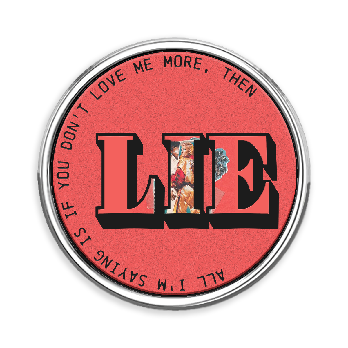 Lie Lapel Pin