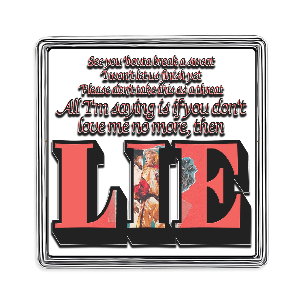 Lie Lapel Pin