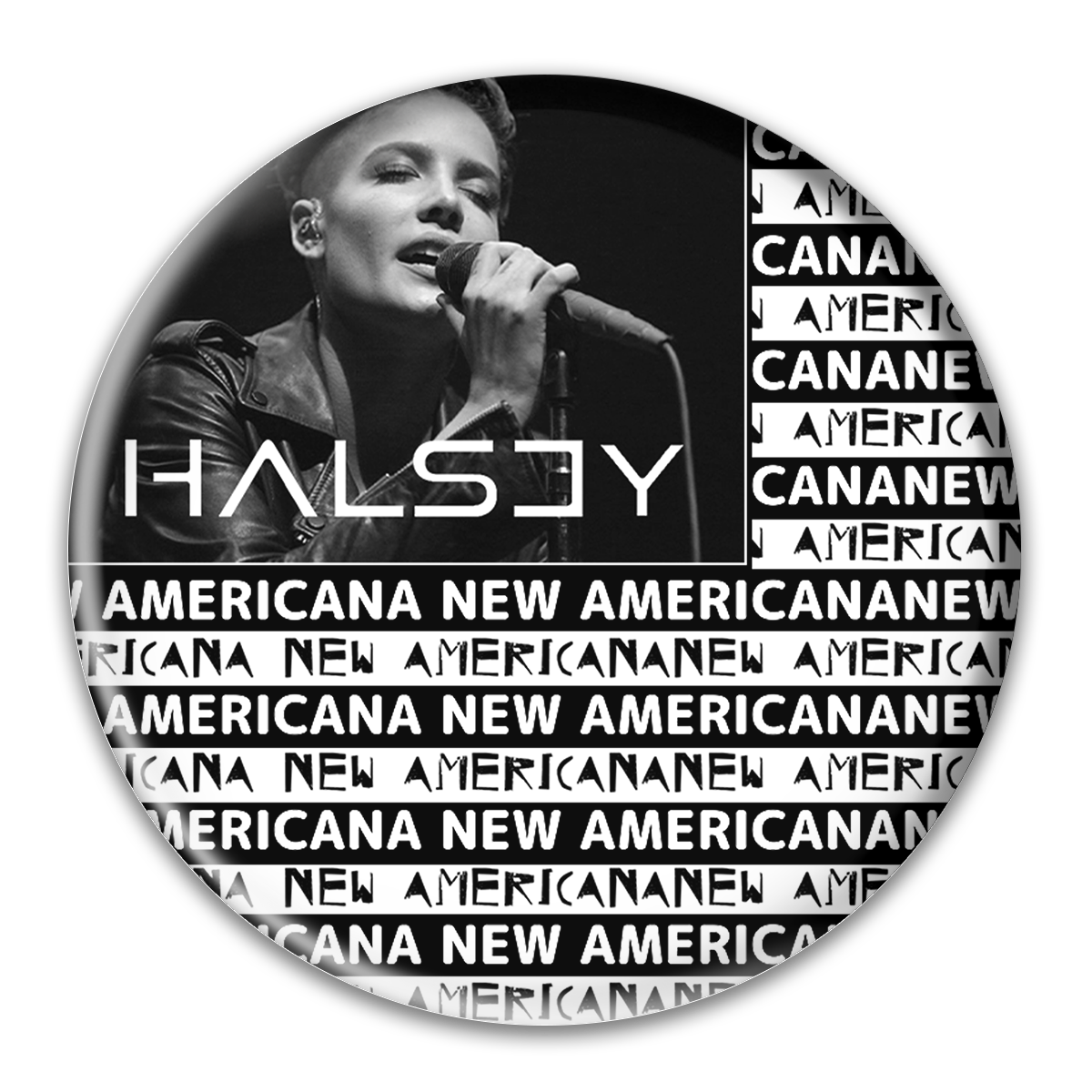 New Americana Button