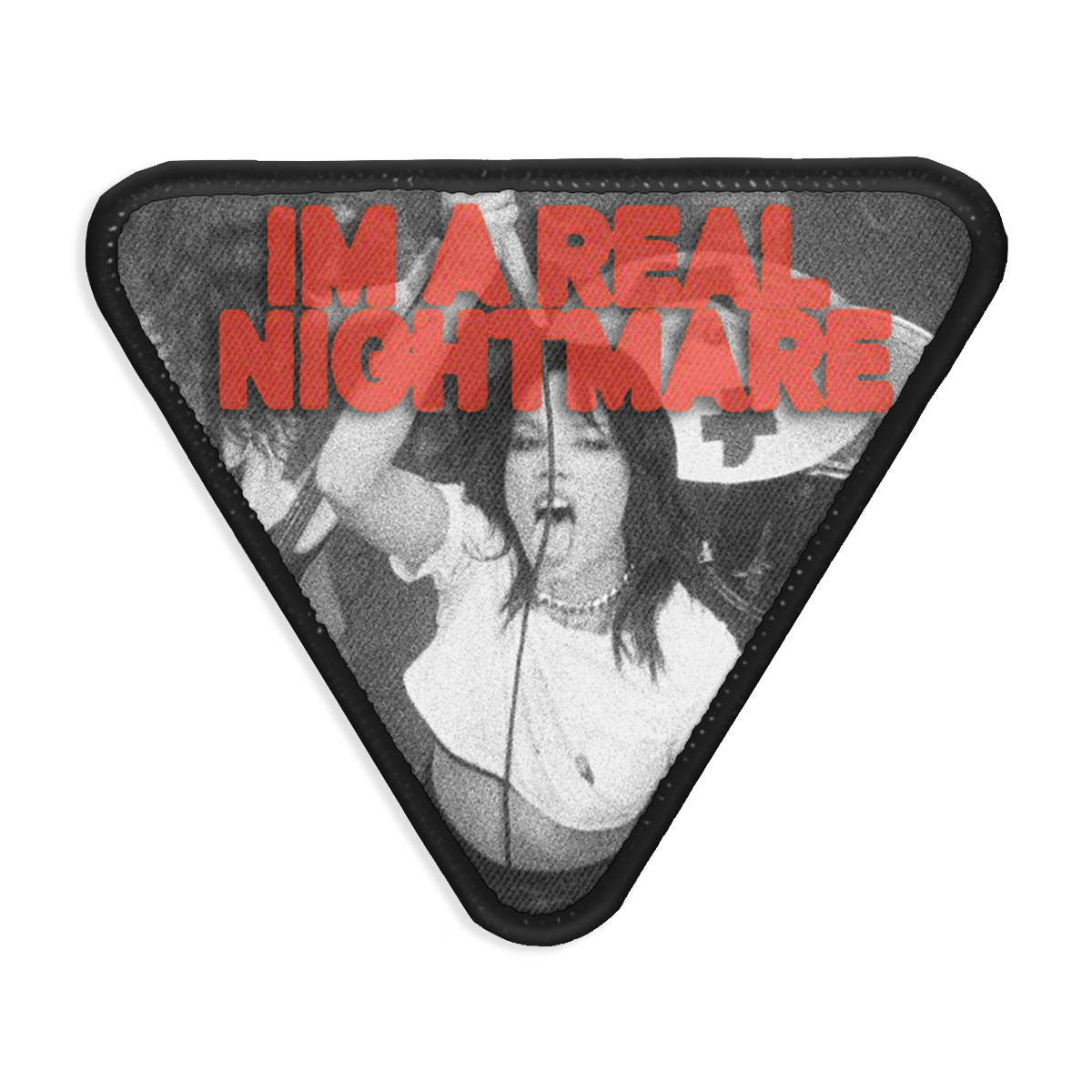 Nightmare Triangle Iron-on Patch