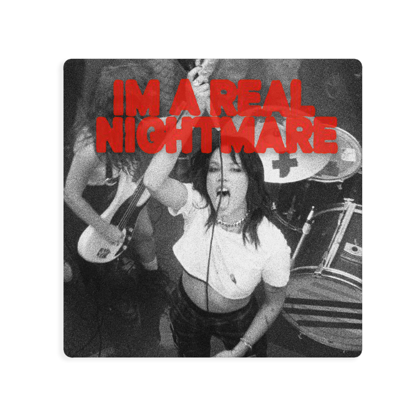 Nightmare Square Sticker