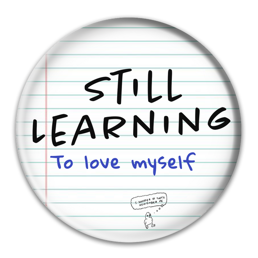 Still Learning Button