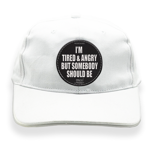 Tired & Angry LED Ball Cap