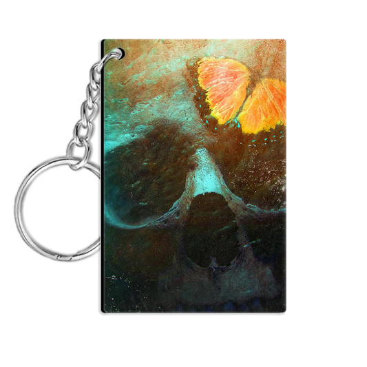 Without Me Keychain