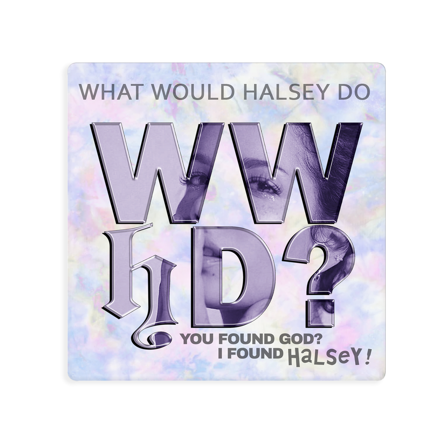 WWhD? Square Sticker