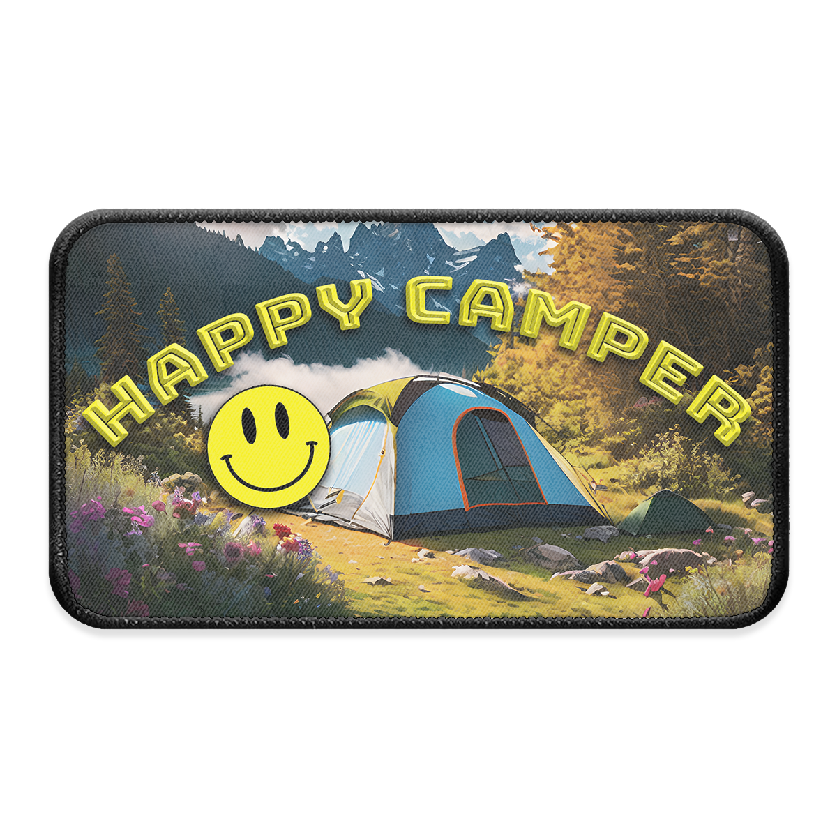 Happy Camper XL Iron-on Patch