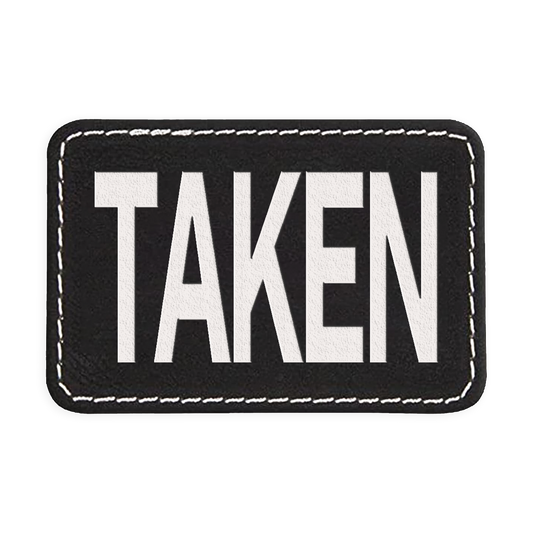 Taken Engraved Patch