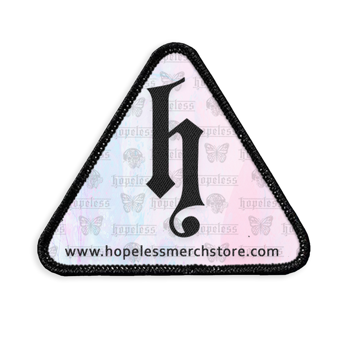 hopeless Triangle Iron-on Patch