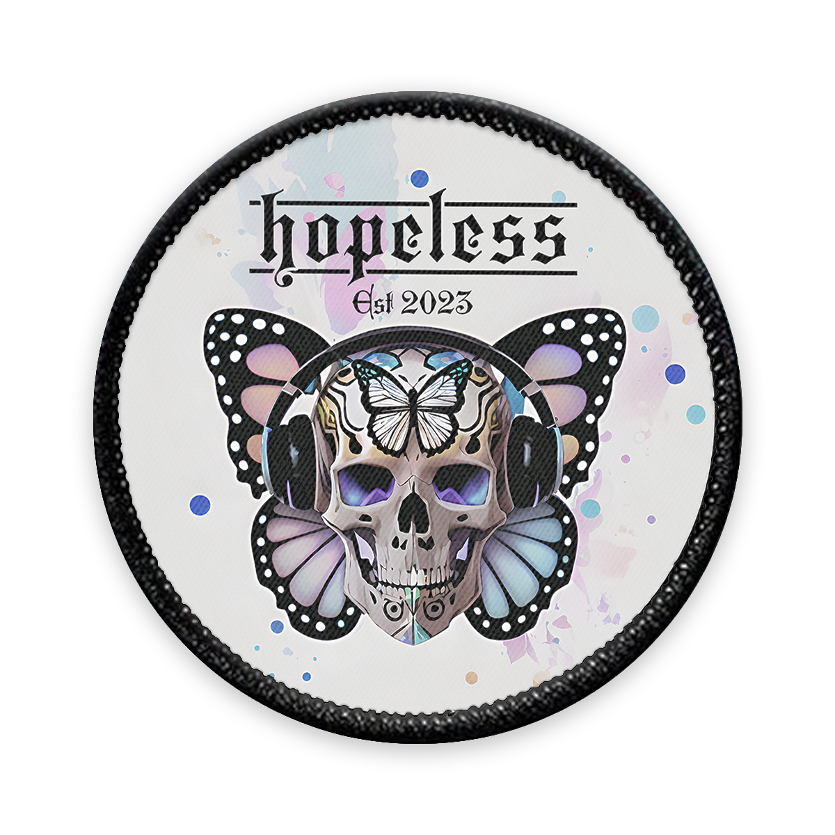 hopeless Circle Iron-on Patch