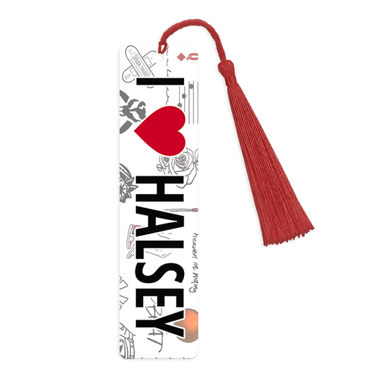 I Heart Halsey Bookmark