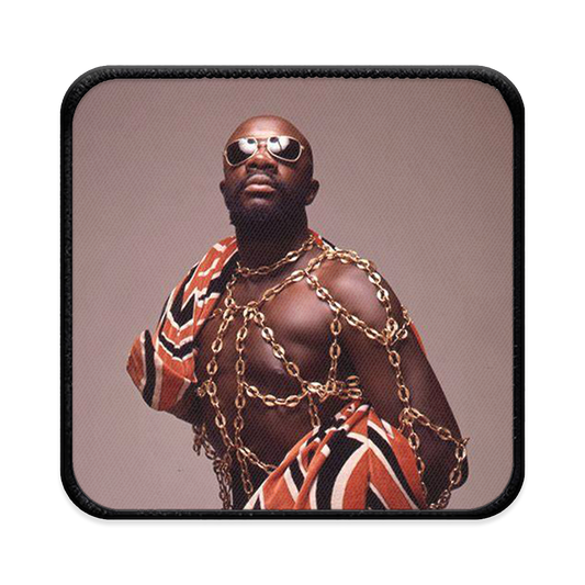 Isaac Hayes Square Iron-on Patch