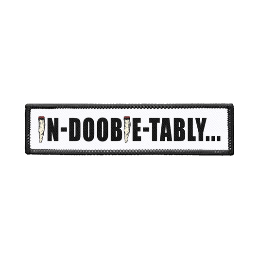 In-Doobie-Tably Strip Iron-on Patch