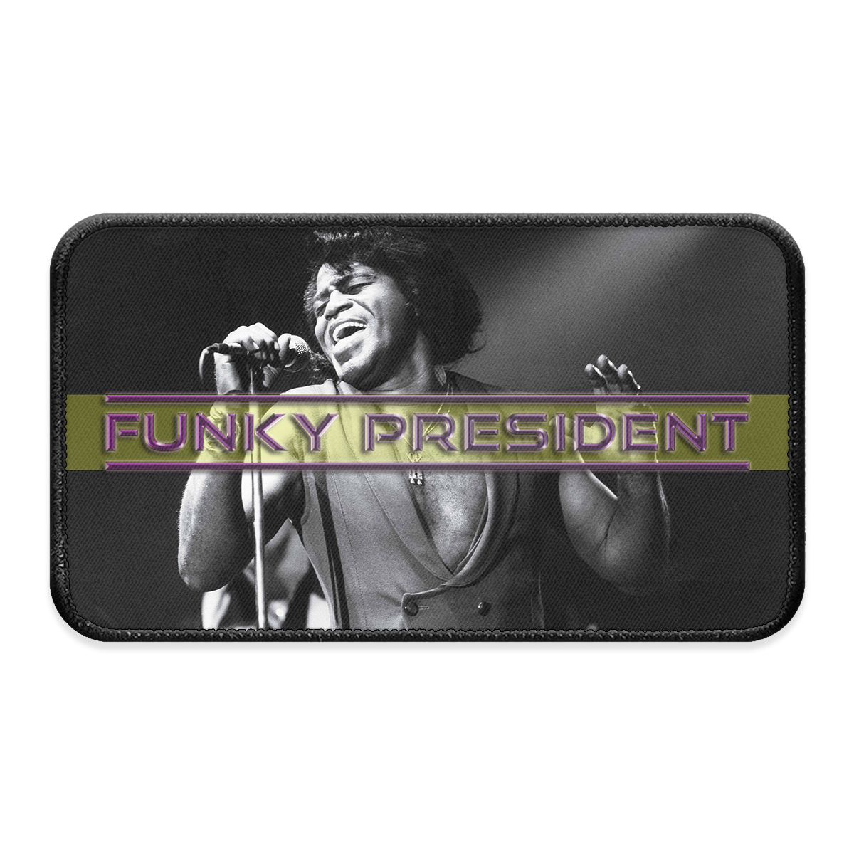 Funky President XL Iron-on Patch