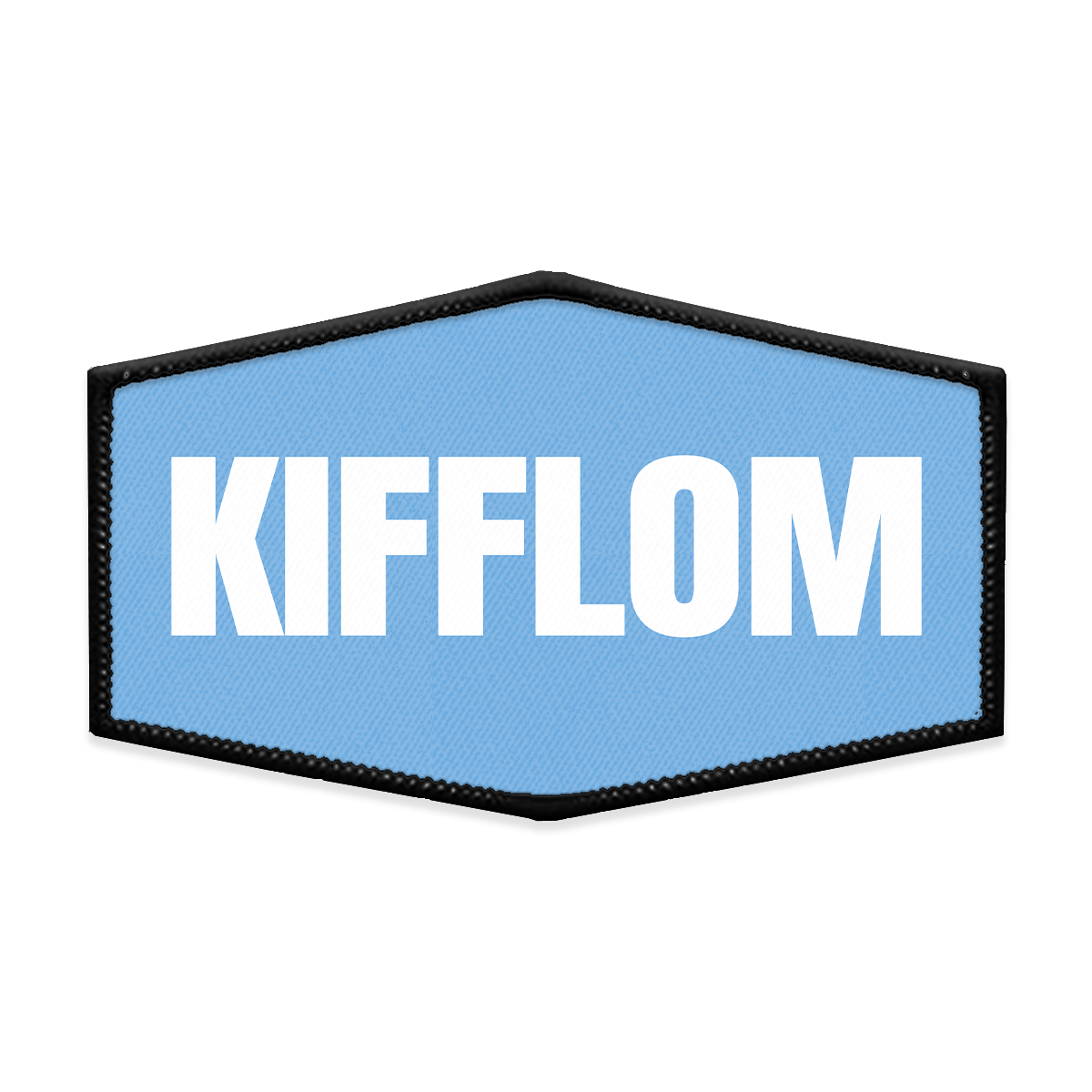 Kifflom Hexagon Iron-on Patch