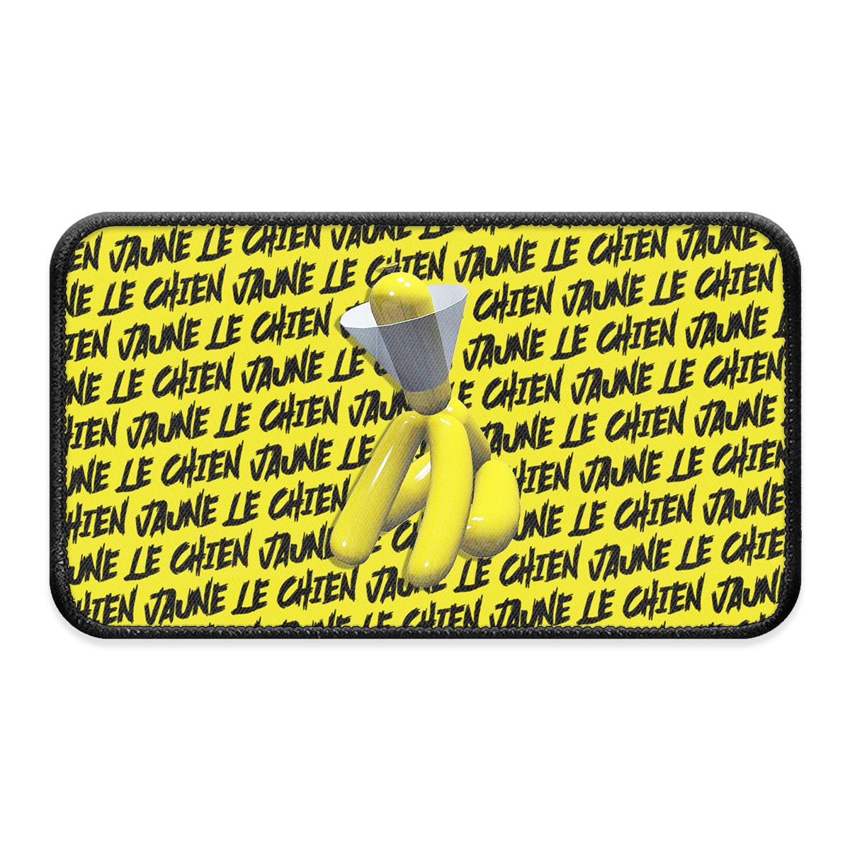 Le Chien Jaune XL Iron-on Patch