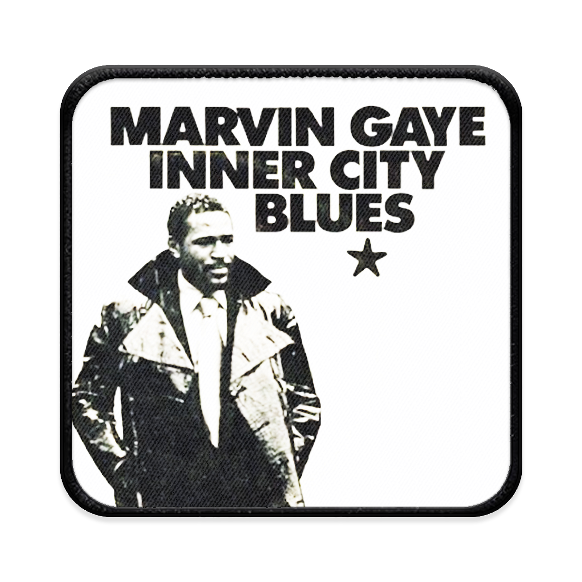 Inner City Blues Square Iron-on Patch