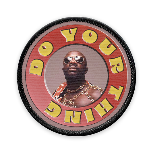 Do Your Thing Circle Iron-on Patch