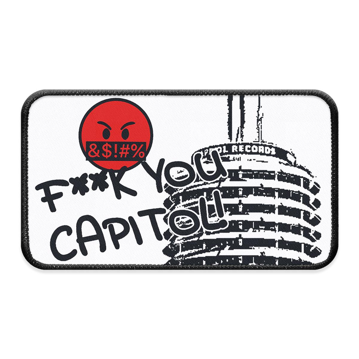 F**k Capitol XL Iron-on Patch