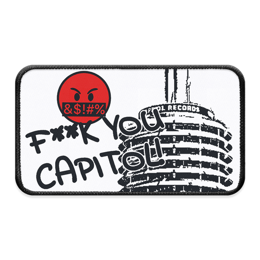 F**k Capitol XL Iron-on Patch