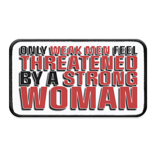 Weak Men XL Iron-on Patch