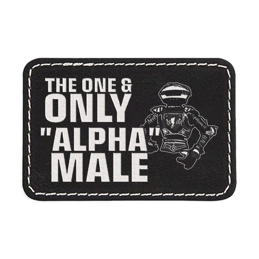 The Only Alpha Engraved Patch