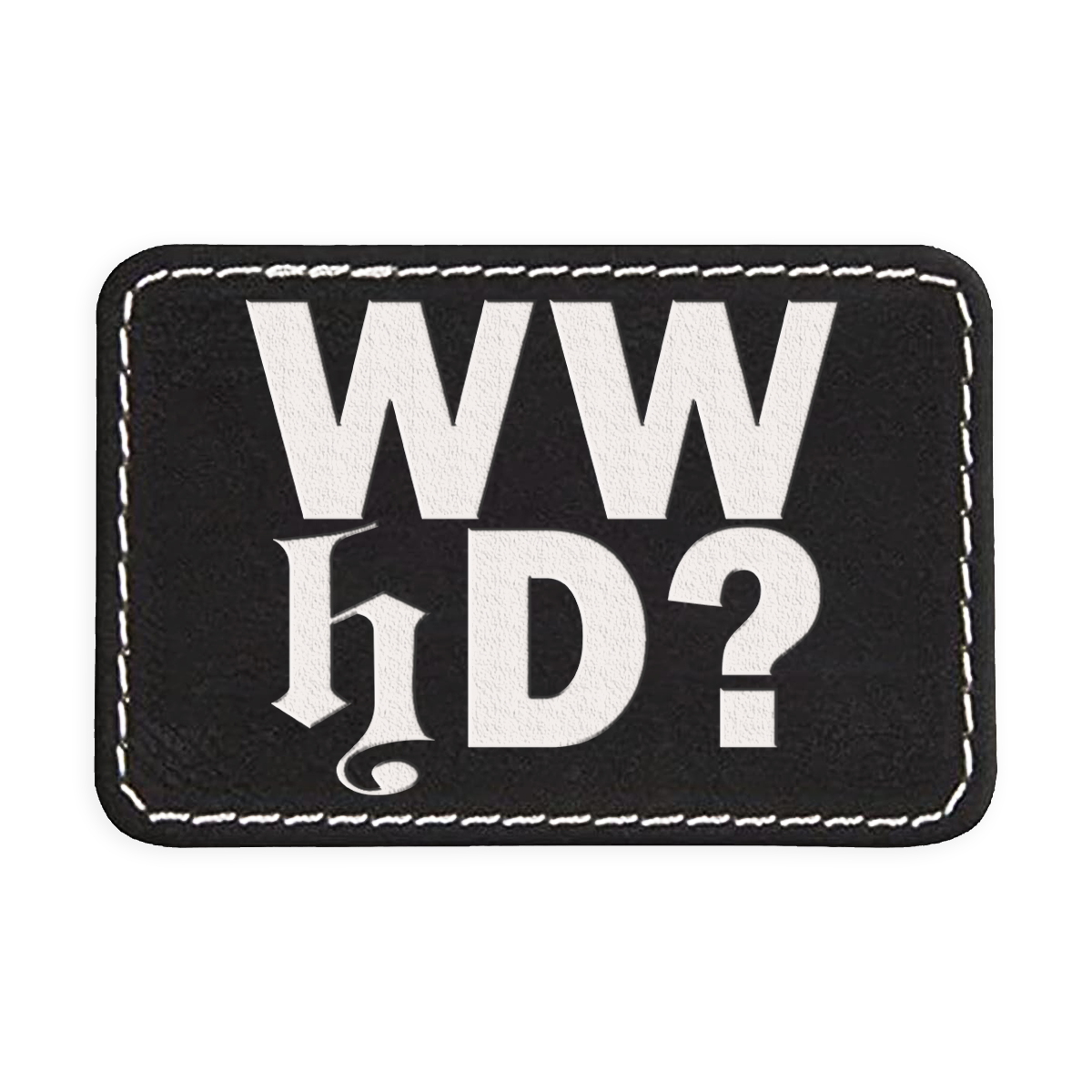 WWhD? Engraved Patch