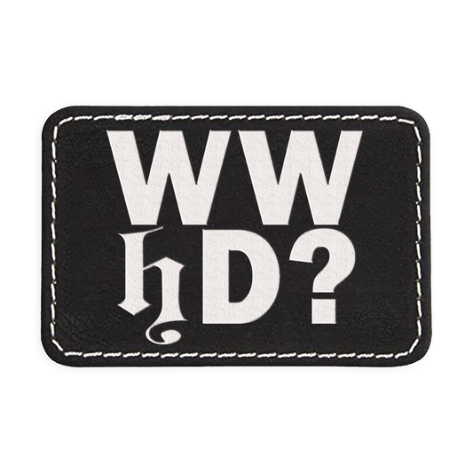 WWhD? Engraved Patch